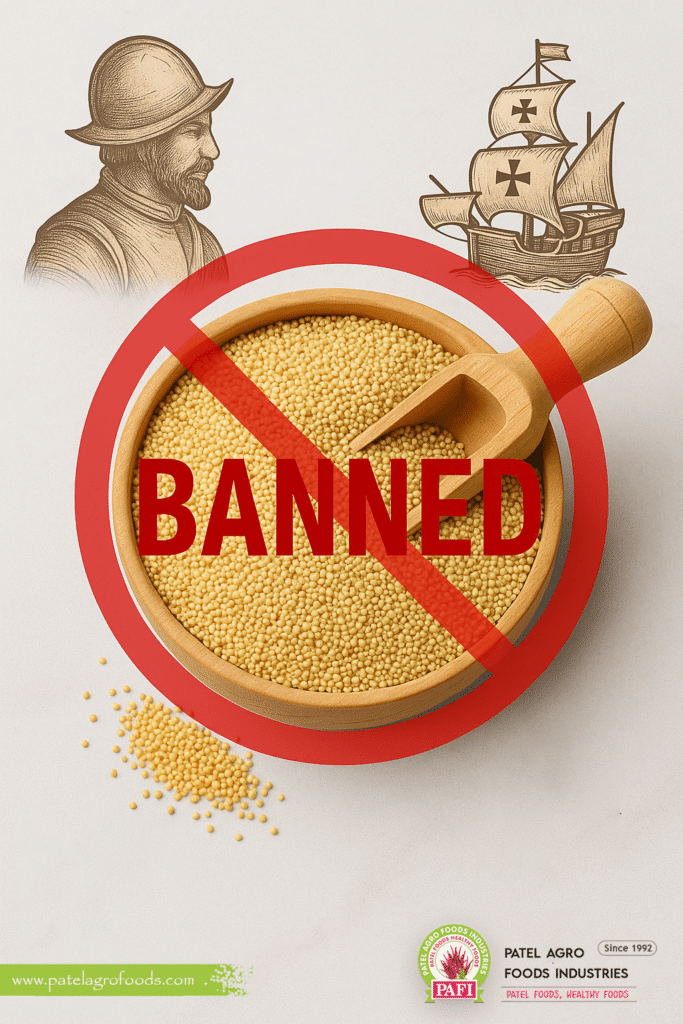 Amaranth seeds banned during Spanish conquest due to cultural significance